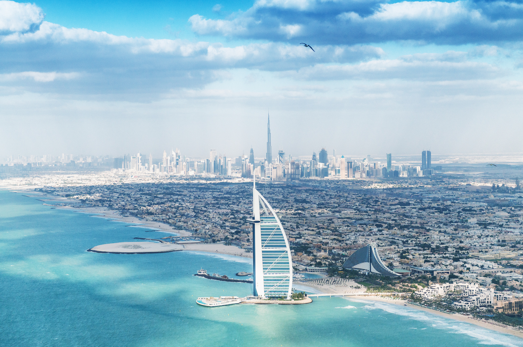 Aerial View of Dubai 